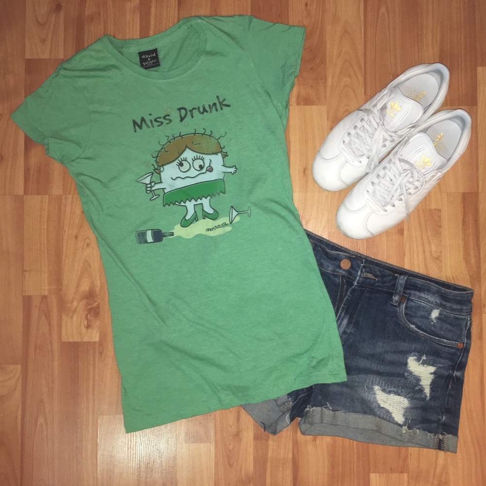 {david & goliath} miss drunk tee
